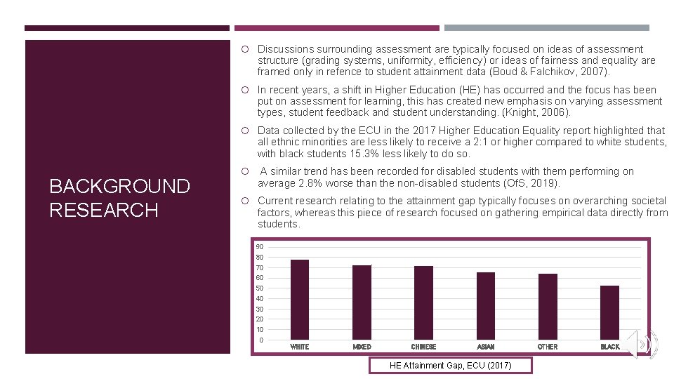  Discussions surrounding assessment are typically focused on ideas of assessment structure (grading systems,