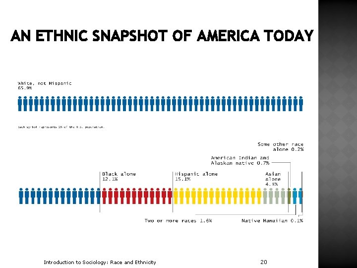 AN ETHNIC SNAPSHOT OF AMERICA TODAY Introduction to Sociology: Race and Ethnicity 20 