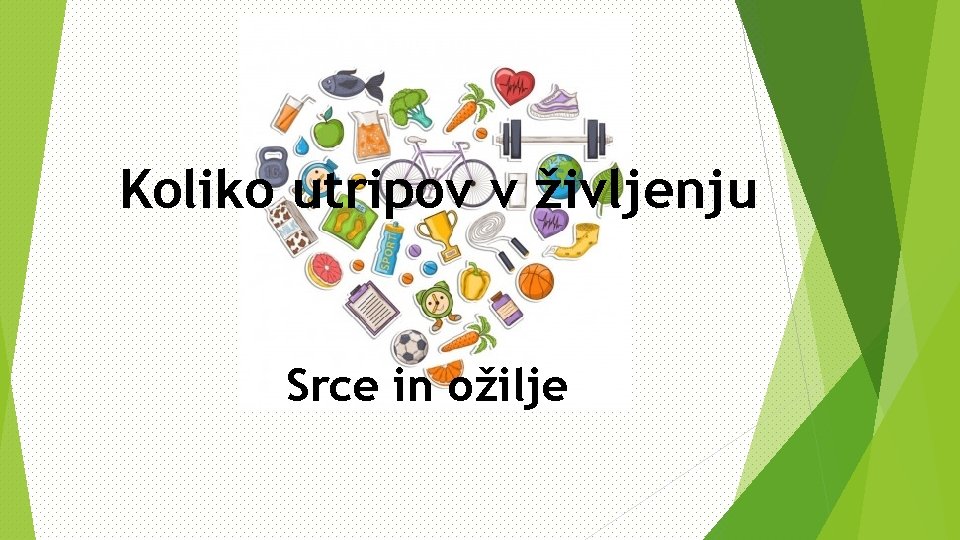 Koliko utripov v življenju Srce in ožilje 