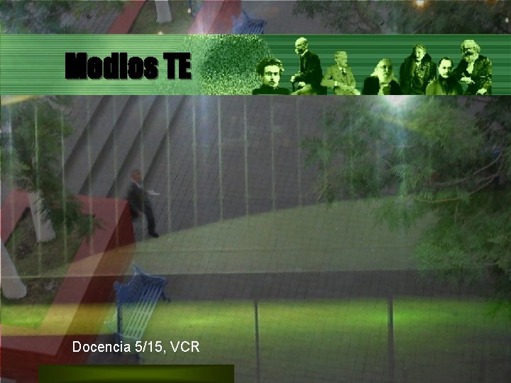 Medios TE Docencia 5/15, VCR 