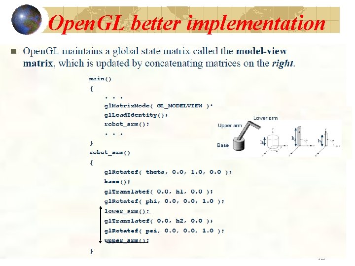 Open. GL better implementation 73 