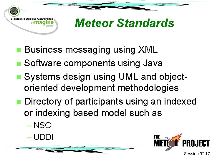 Session 52 Meteor Where it is and where