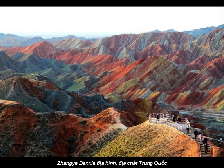 Zhangye Danxia địa hình, địa chất Trung Quốc 