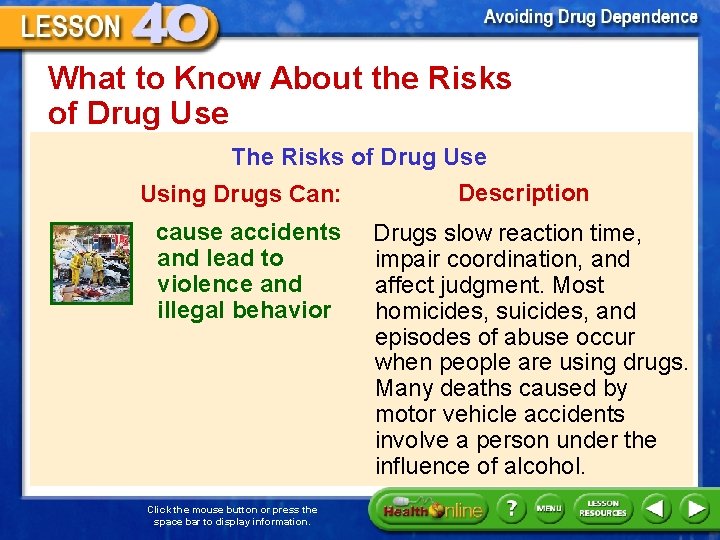 What to Know About the Risks of Drug Use The Risks of Drug Use