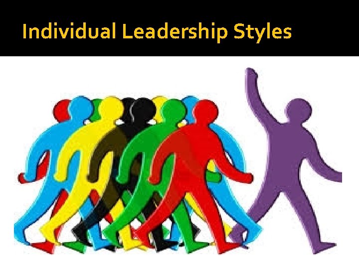 Individual Leadership Styles 