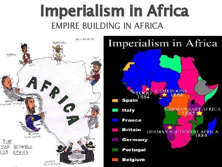 Imperialism in Africa EMPIRE BUILDING IN AFRICA 