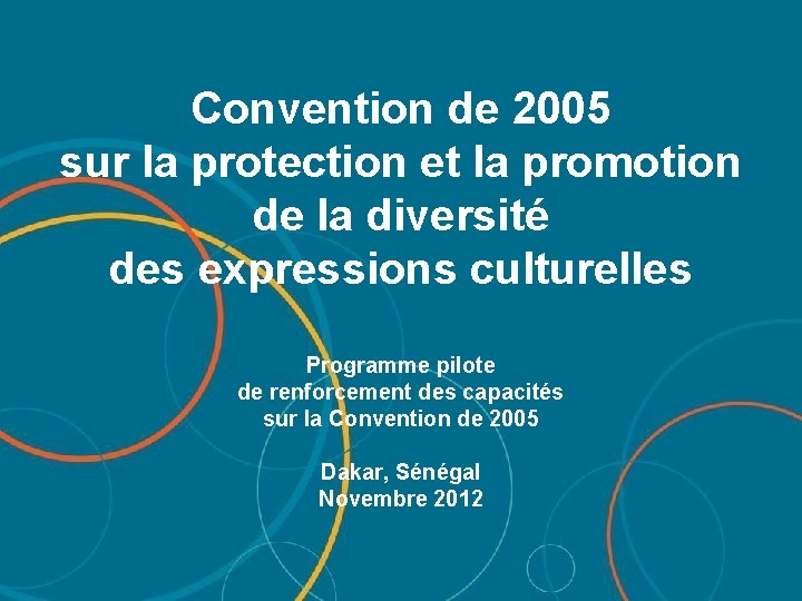 Convention de 2005 sur la protection et la promotion de la diversité des expressions