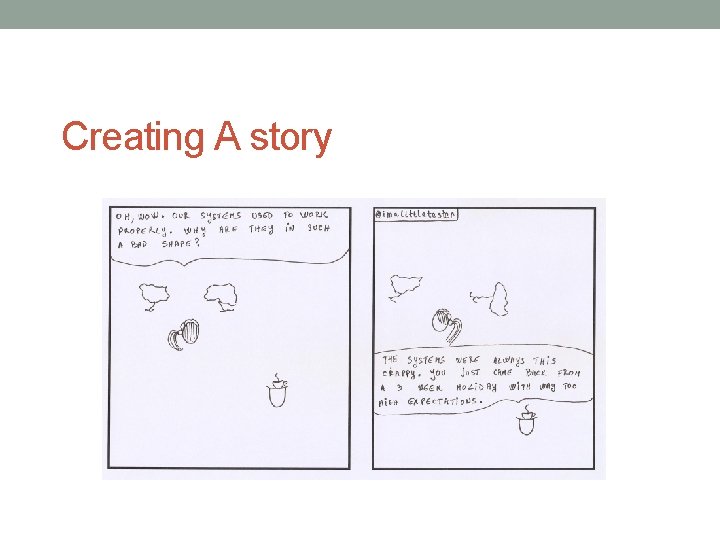 Creating A story 