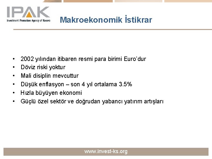 kosovada yatrm olanaklar www investks org kosova temel