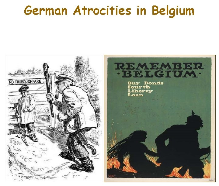 German Atrocities in Belgium 