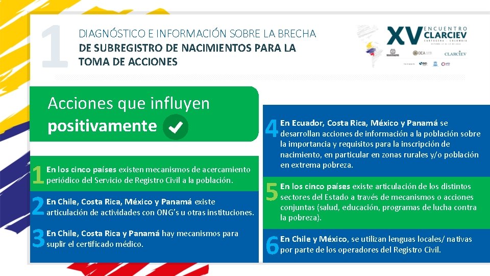 1 DIAGNÓSTICO E INFORMACIÓN SOBRE LA BRECHA DE SUBREGISTRO DE NACIMIENTOS PARA LA TOMA