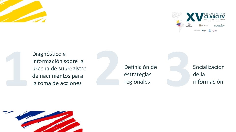 1 Diagnóstico e información sobre la brecha de subregistro de nacimientos para la toma 1 Diagnóstico e información sobre la brecha de subregistro de nacimientos para la toma