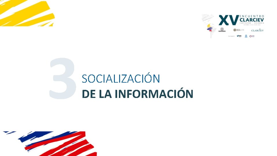 3 SOCIALIZACIÓN DE LA INFORMACIÓN 