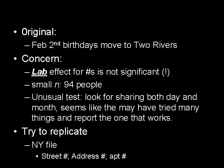 • 0 riginal: – Feb 2 nd birthdays move to Two Rivers • • 0 riginal: – Feb 2 nd birthdays move to Two Rivers •