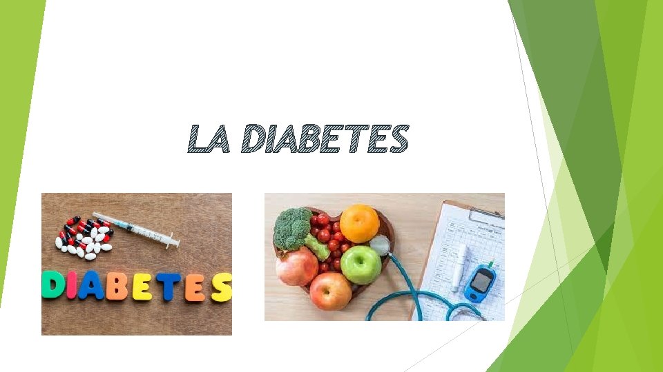 LA DIABETES 