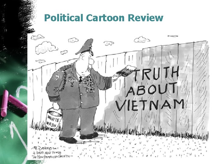 Political Cartoon Review 