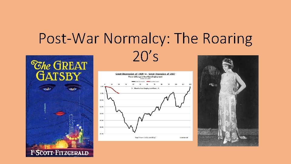 Post-War Normalcy: The Roaring 20’s 