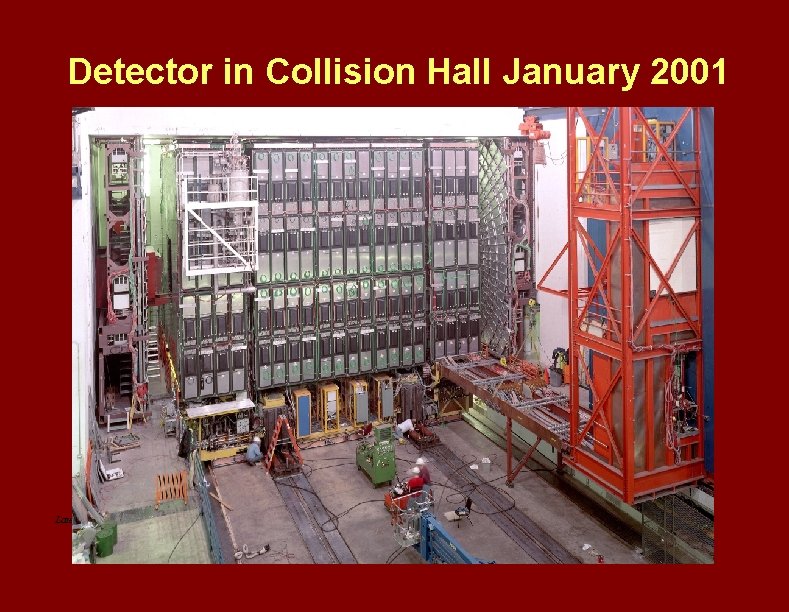 Detector in Collision Hall January 2001 Latest results from`pp Collisions at DØ 