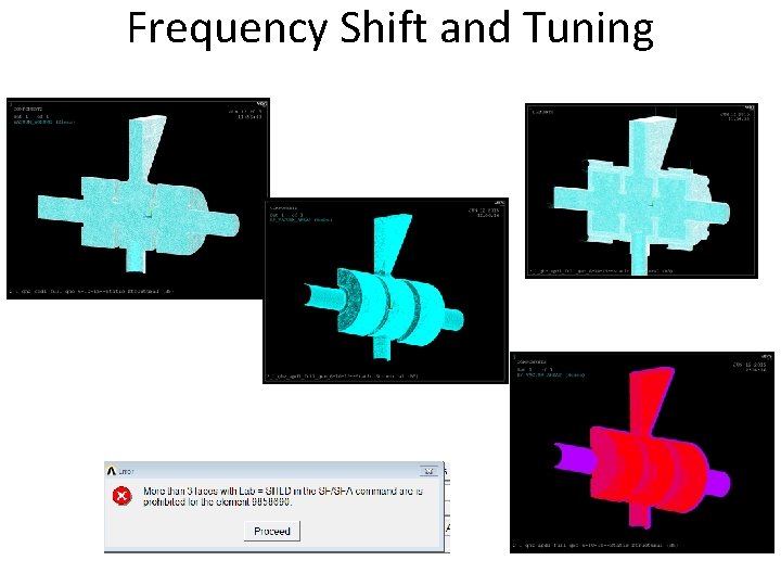 Frequency Shift and Tuning Frequency Shift and Tuning