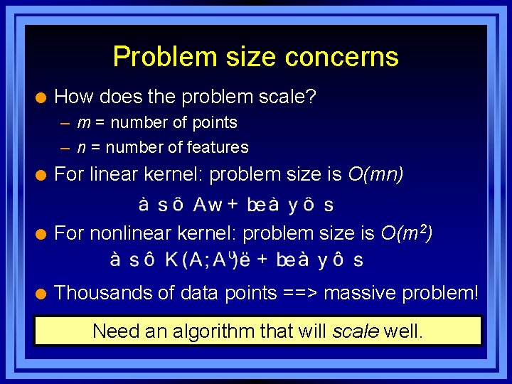 Support Vector Machines For Data Fitting And Classification