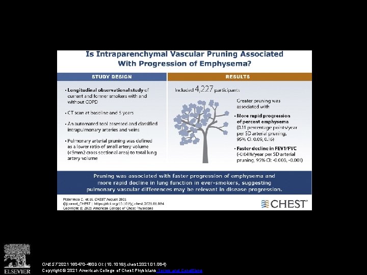 CHEST 2021 160470 -480 DOI: (10. 1016/j. chest. 2021. 084) Copyright © 2021 American