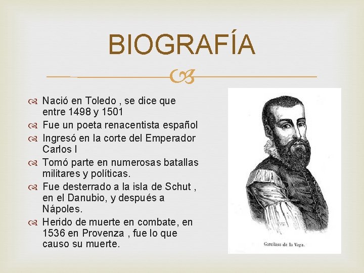 BIOGRAFÍA Nació en Toledo , se dice que entre 1498 y 1501 Fue un