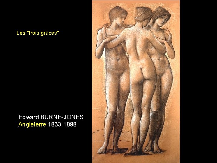 Les "trois grâces" Edward BURNE-JONES Angleterre 1833 -1898 