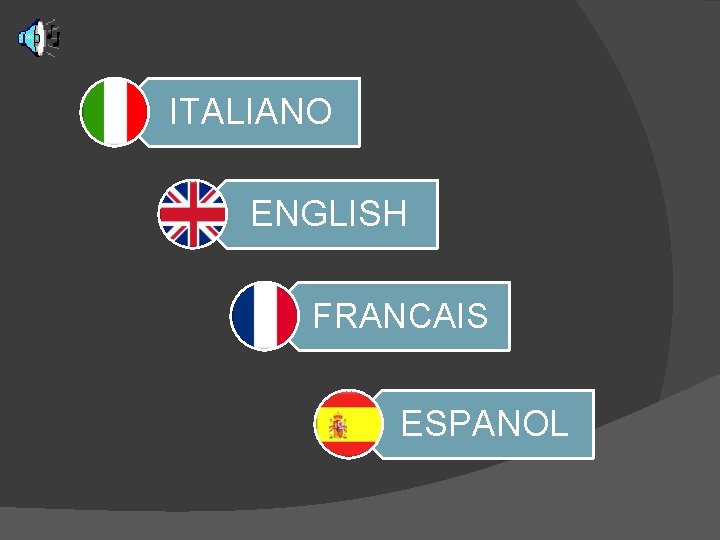 ITALIANO ENGLISH FRANCAIS ESPANOL 