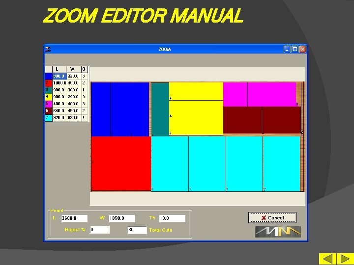 ZOOM EDITOR MANUAL 