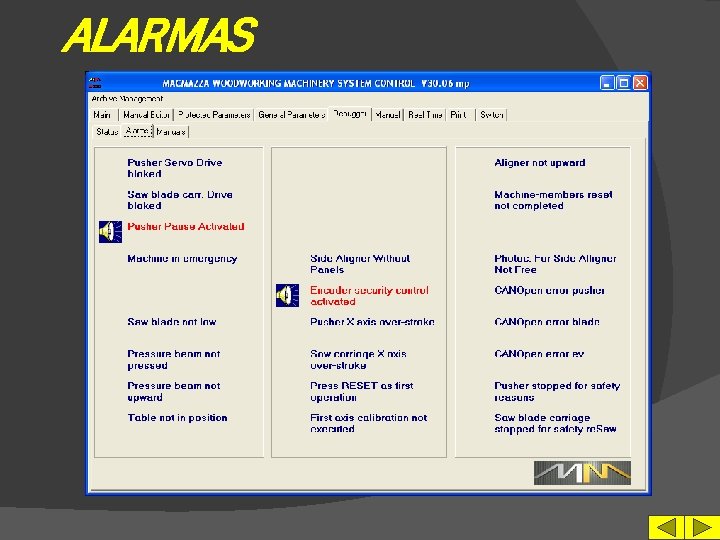 ALARMAS 