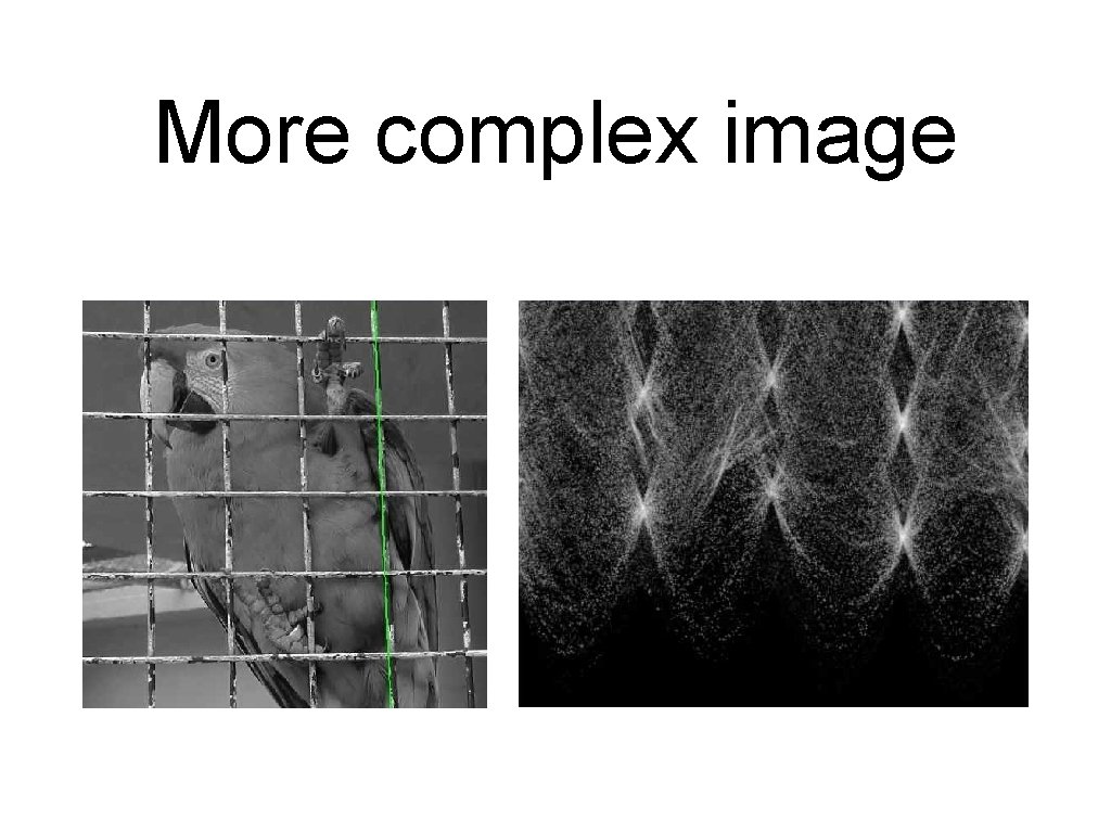 More complex image More complex image