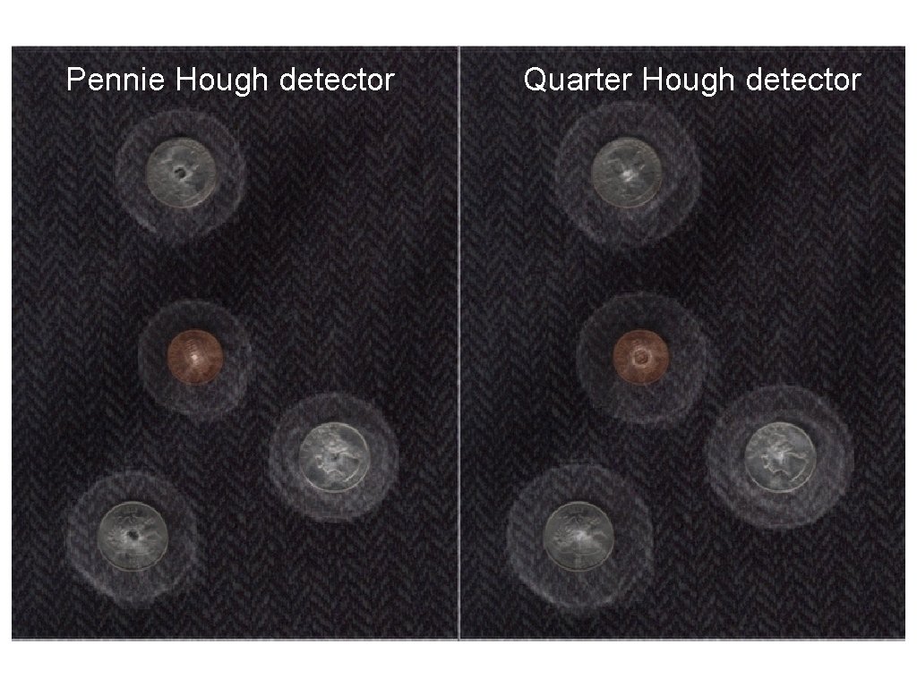 Pennie Hough detector Quarter Hough detector Pennie Hough detector Quarter Hough detector