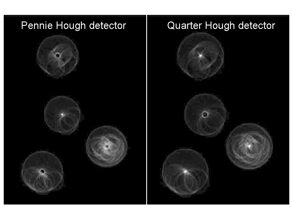 Pennie Hough detector Quarter Hough detector Pennie Hough detector Quarter Hough detector