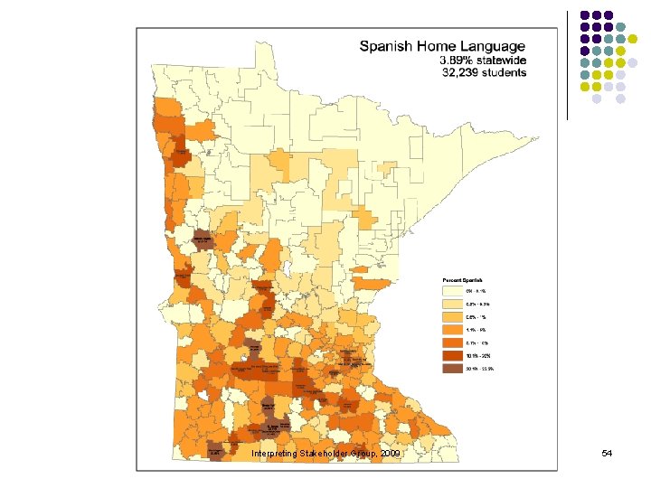 Interpreting Stakeholder Group, 2009 54 