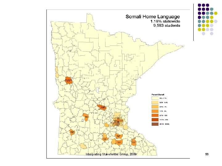Interpreting Stakeholder Group, 2009 56 