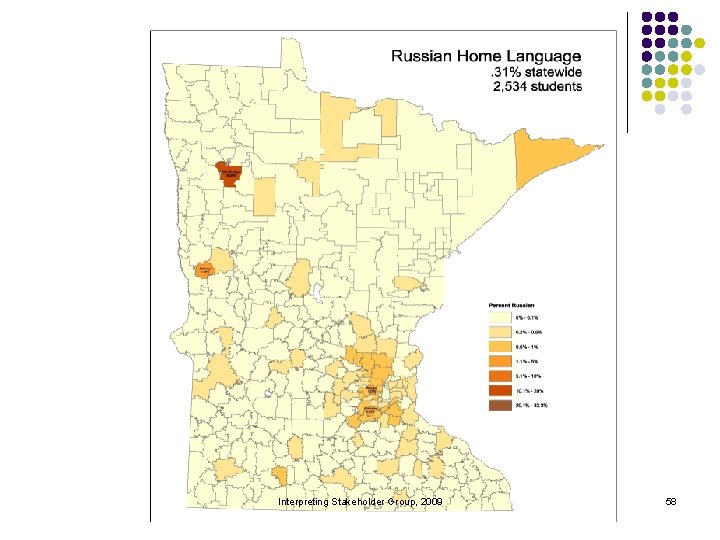 Interpreting Stakeholder Group, 2009 58 