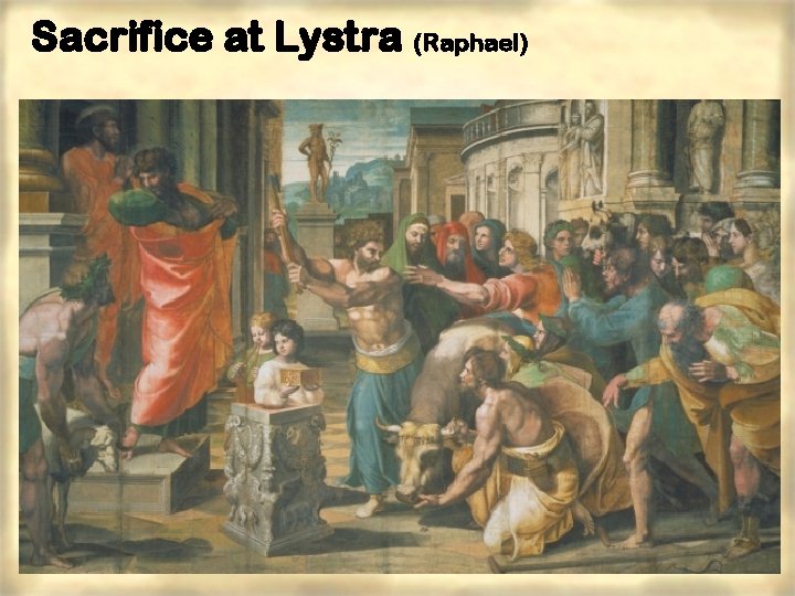 Sacrifice at Lystra (Raphael) 