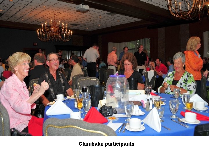 Clambake participants 