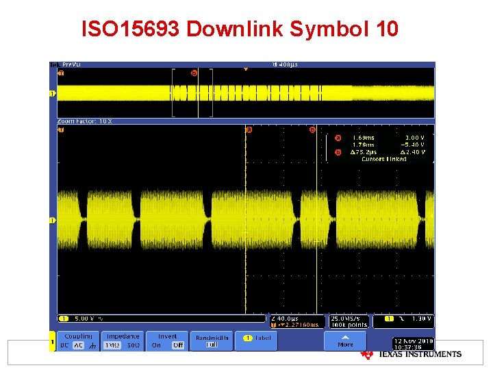 ISO 15693 Downlink Symbol 10 41 ISO 15693 Downlink Symbol 10 41