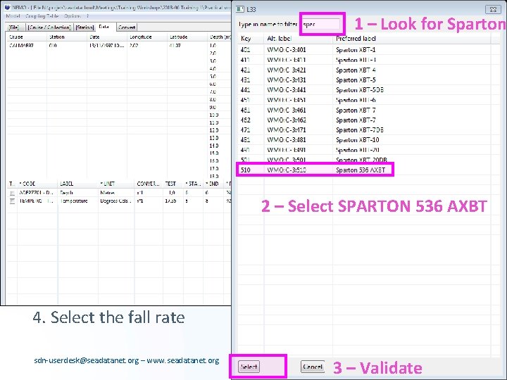 1 – Look for Sparton Sea. Data. Cloud 1 st training session, Ostende, Belgium,