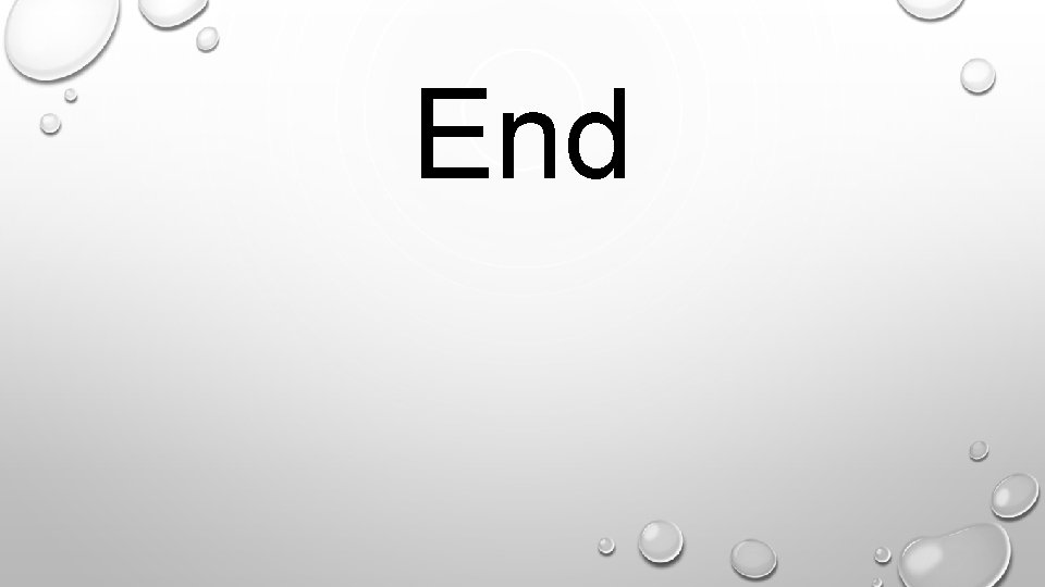 . End 