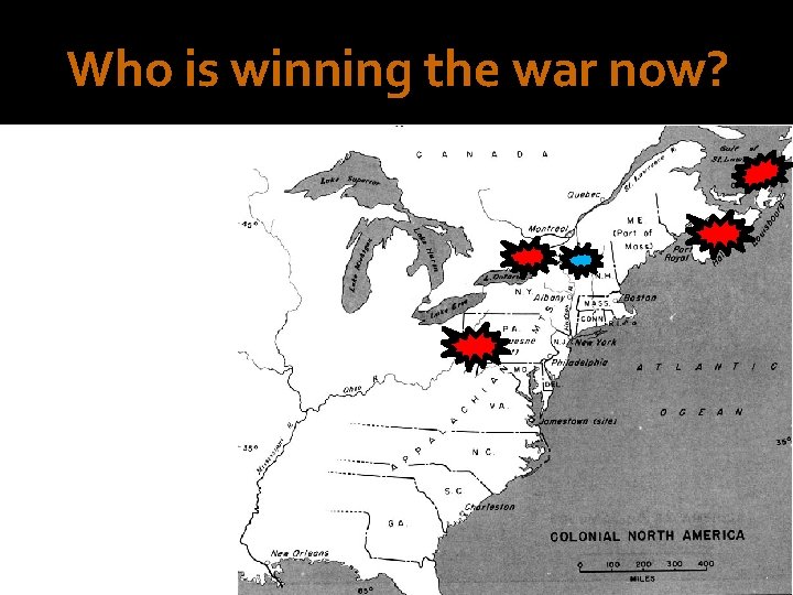 Who is winning the war now? 