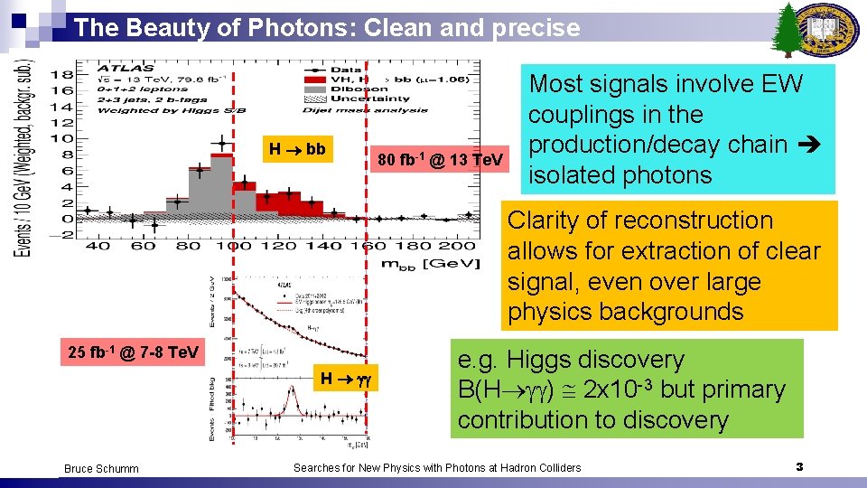 The Beauty of Photons: Clean and precise H bb 80 fb-1 @ 13 Te.