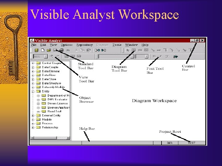 Visible Analyst Workspace 