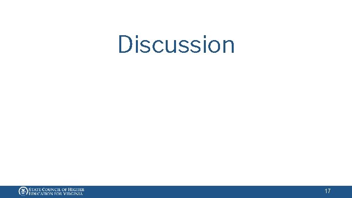 Discussion 17 Discussion 17