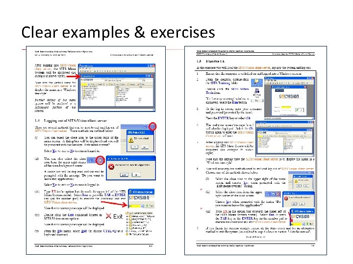 Clear examples & exercises Worldwide Access | Opportunity | International Standards 