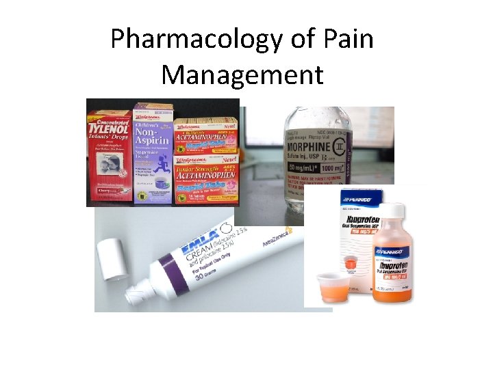 Pharmacology of Pain Management 