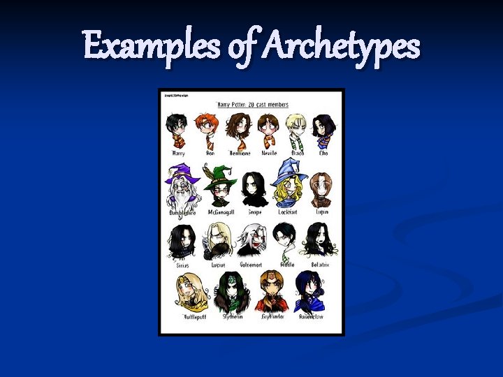 Examples of Archetypes 