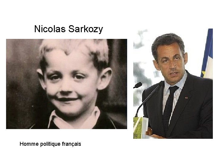 Nicolas Sarkozy Homme politique français 