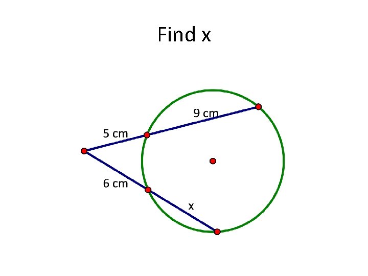 Find x 